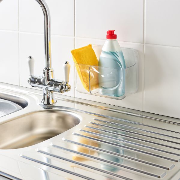 Addis Invisifix Bathroom Caddy Storage