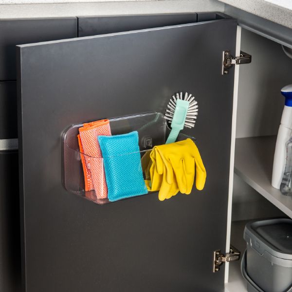 Addis Invisifix Large Bathroom Caddy Storage