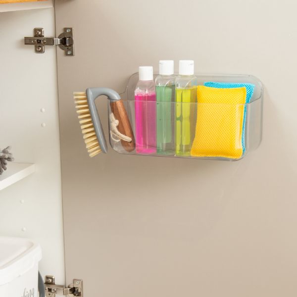 Addis Invisifix Large Bathroom Caddy Storage