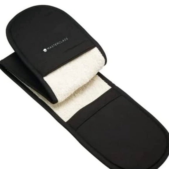 MasterClass Deluxe Professional Black Double Oven glove