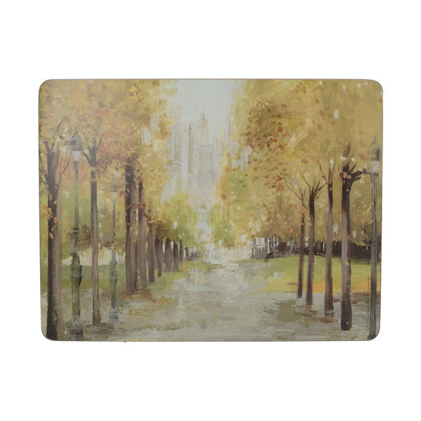 Creative Tops Central Park Set Of 6 Premium Placemats
