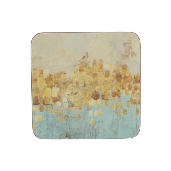 Creative Tops Golden Reflections Pack Of 6 Premium Coasters