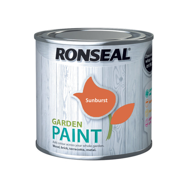 Ronseal Garden Paint 250ml Sunburst
