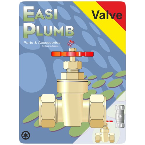 Easi Plumb C x C Gate Valve 1/2"