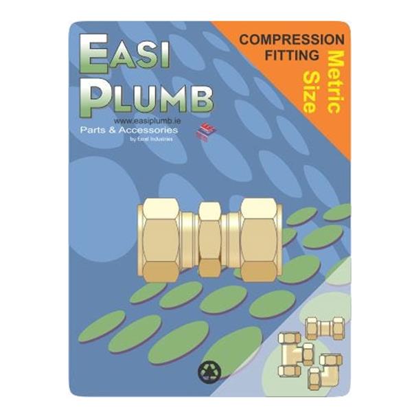 Easi Plumb 10mm Straight Coupling 610