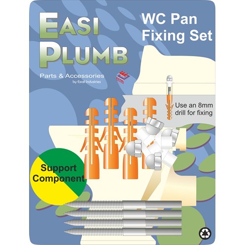 Easi Plumb WC Pan Fixing Set