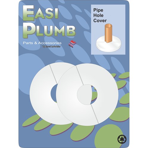 Easi Plumb 1/2" White Pipe Covers