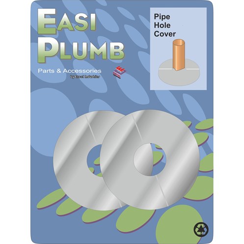 Easi Plumb 1/2" Chrome Pipe Covers