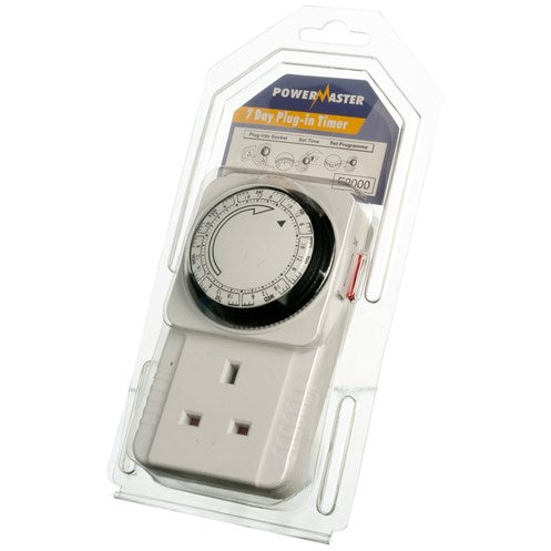 PowerMaster 7 Day Plug-In Timer