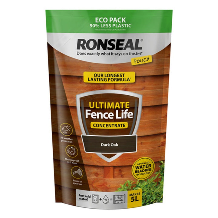 Ronseal Ultimate Fence Life Concentrate Dark Oak 950ml