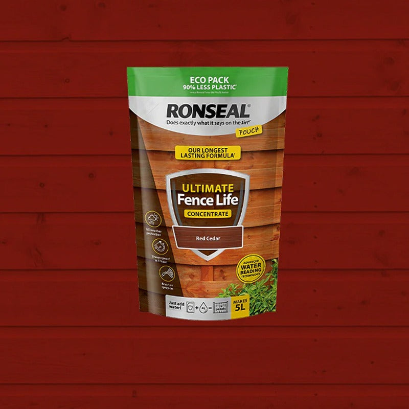 Ronseal Ultimate Fence Life Concentrate Red Cedar 950ml