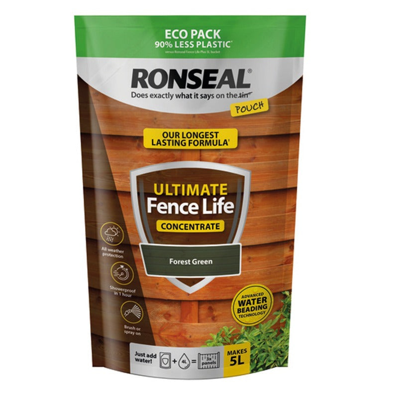 Ronseal Ultimate Fence Life Concentrate Forest Green 950ml