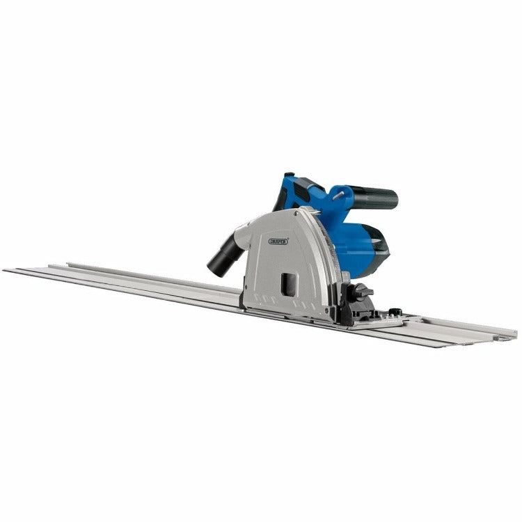 Draper Plunge Saw with Rail, 165mm, 1200W