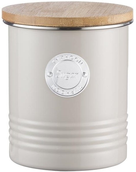 Typhoon 1 Ltr Living Collection Putty Sugar Canister