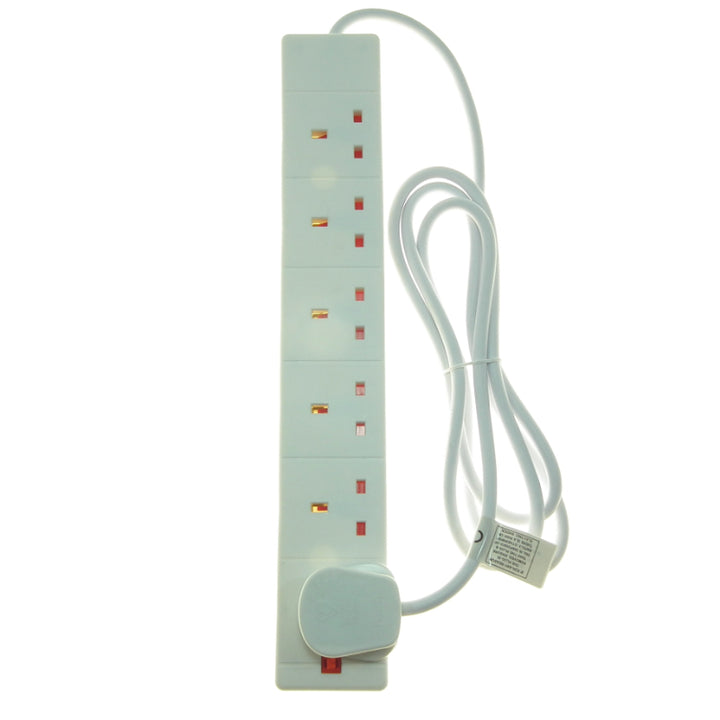 Powermaster 6 Gang 2 Metre 13 amp Extension Lead. 
