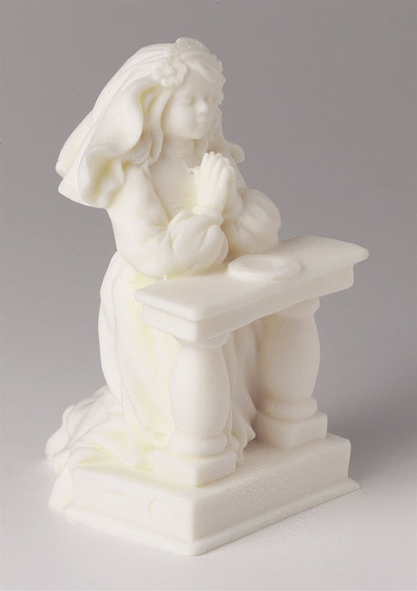 Communion Kneeling Girl Cake Decoration