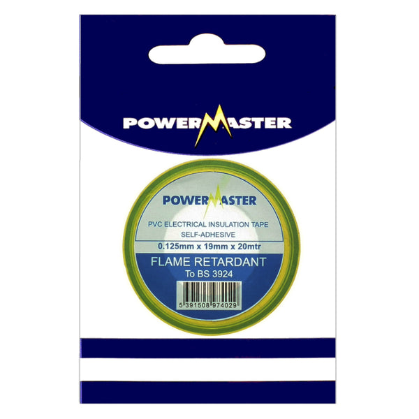 Powermaster Electrical 20Mtr Insulating Tape