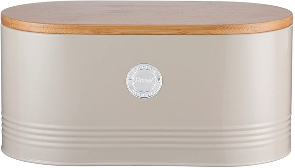 Typhoon Living Bread Bin with Bamboo Lid