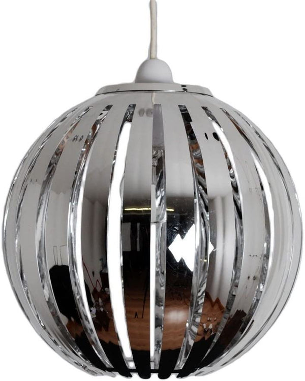 Leo Chrome Acrylic Ball Modern Pendant