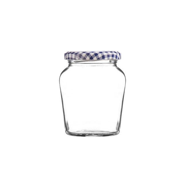 Kilner Round Twist Top Jar 260ml Blue