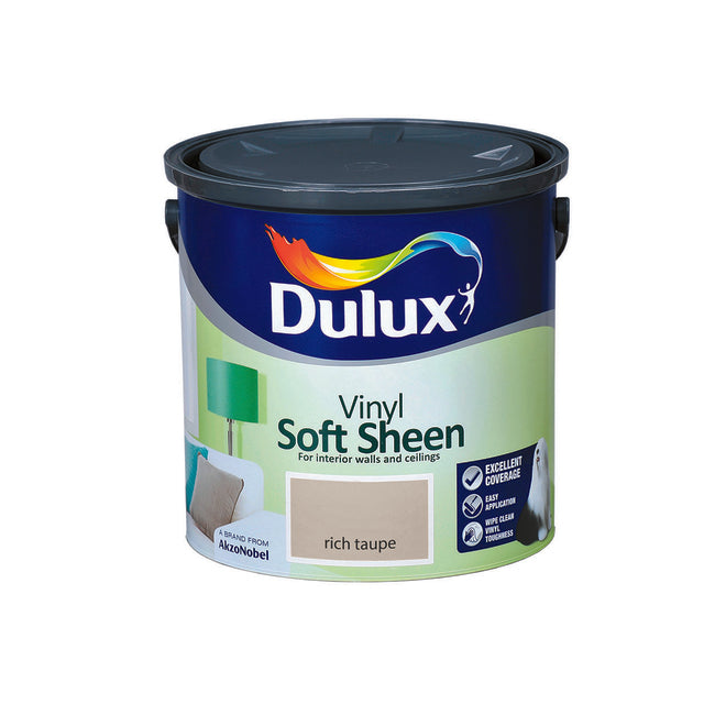 Dulux Vinyl Soft Sheen Rich Taupe 2.5L