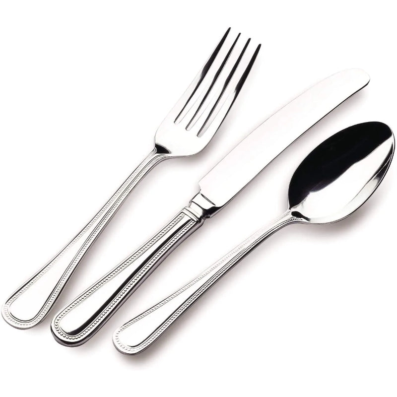 Grunwerg Classic Bead 24 Piece Cutlery Set