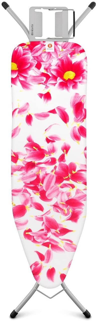 Brabantia Pink Santini Ironing Board with Steam Iron Rest