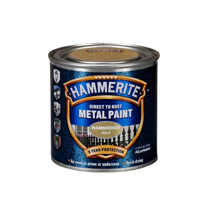 Hammerite Hammered Gold 250ml