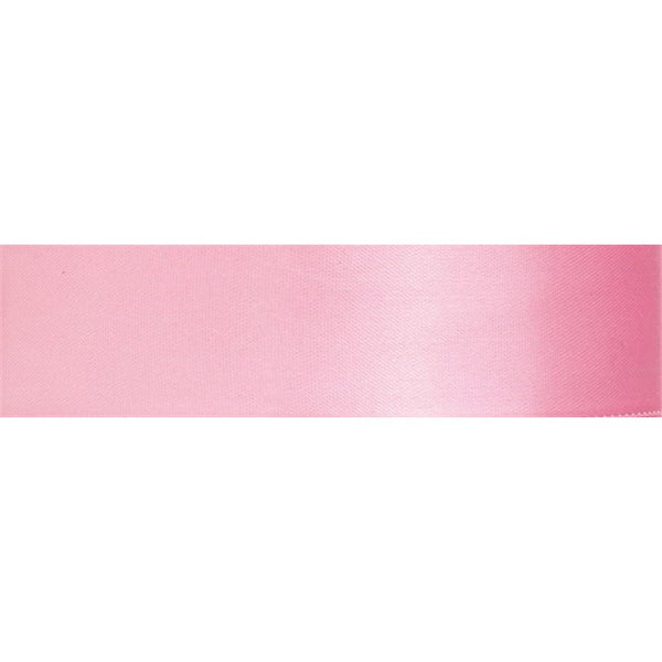 Double Faced Satin Ribbon - Babe Pink