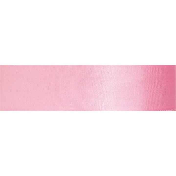Double Faced Satin Ribbon - Babe Pink