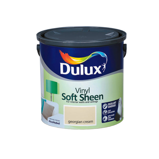 Dulux Vinyl Soft Sheen Georgian Cream 2.5L