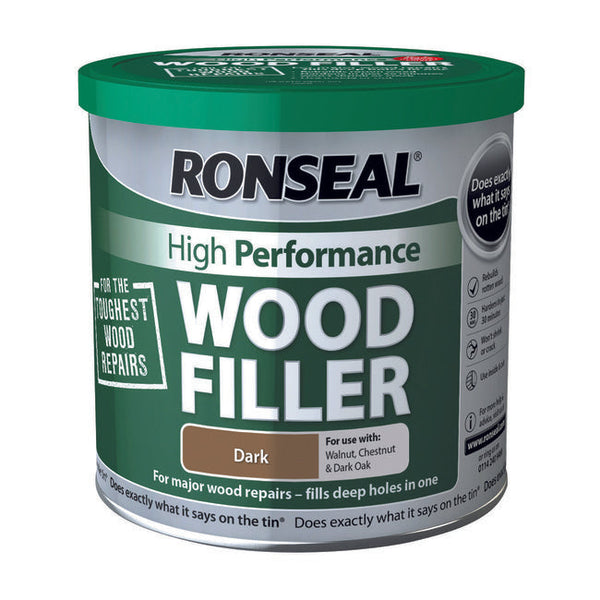 Ronseal High Performance Wood Filler - Dark