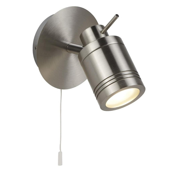 SAMSON BATHROOM SPOTLIGHT- SATIN SILVER, IP44