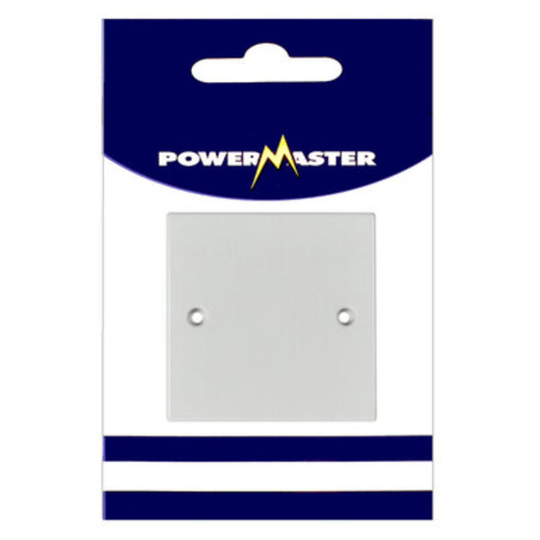 Powermaster Electrical 1 Gang Blanking Plate