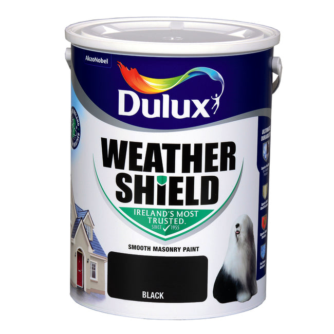 Dulux Weathershield Black 5L