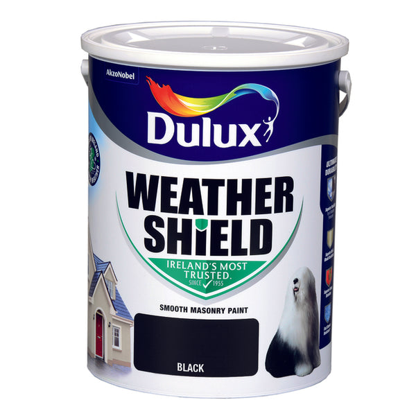 Dulux Weathershield Black 5L