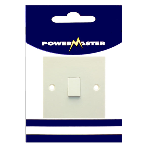 Powermaster Electrical 1 Gang 2 Way Light Switch