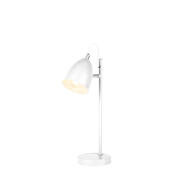 Matt White Task Table Lamp