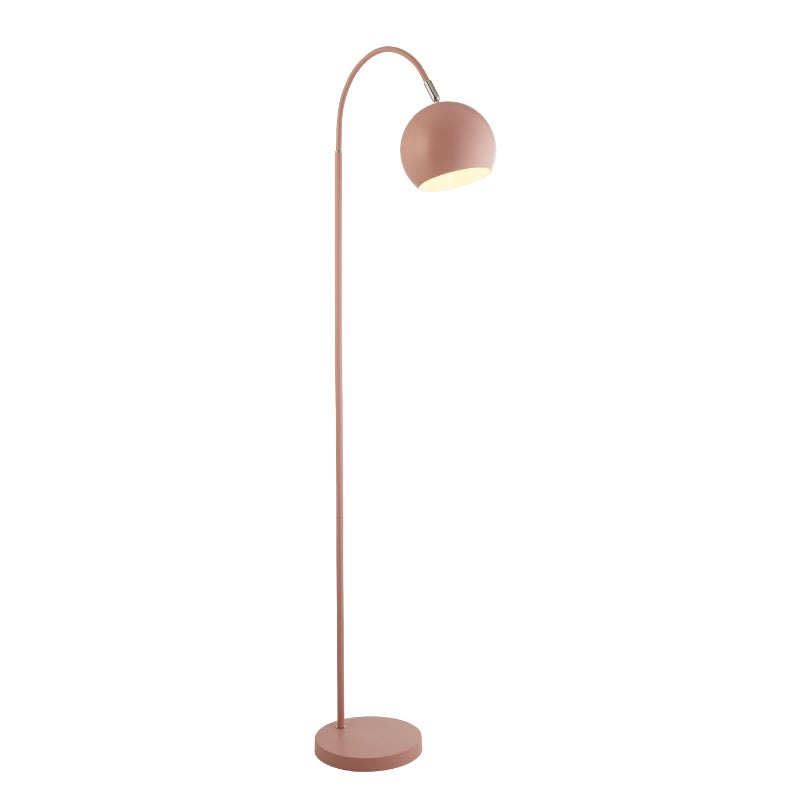 Pink Arc Floor Standing Lamp