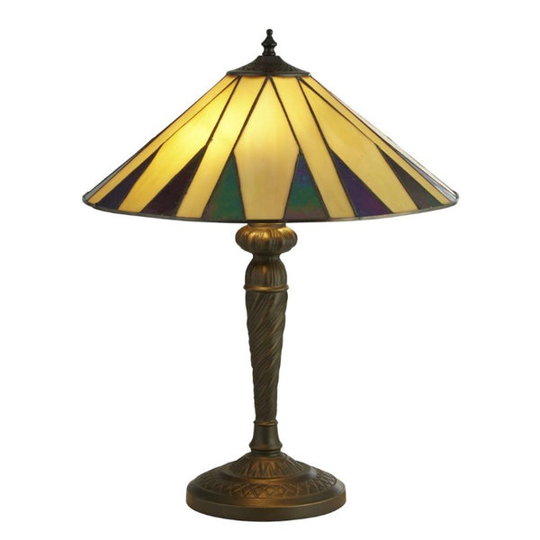 CHARLESTON TIFFANY TABLE LAMP YELLOW