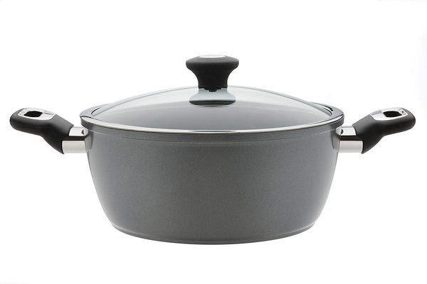 Thomas Titanium Casserole Pan with Glass Lid,