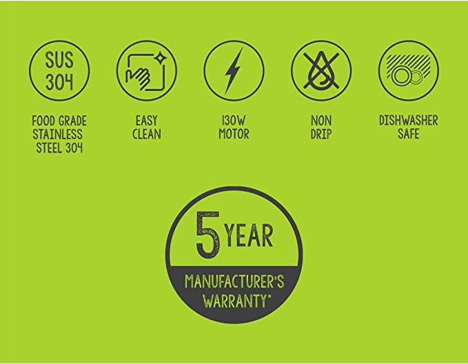 Health Kick 400W Personal Sports Blender – Black/Silver