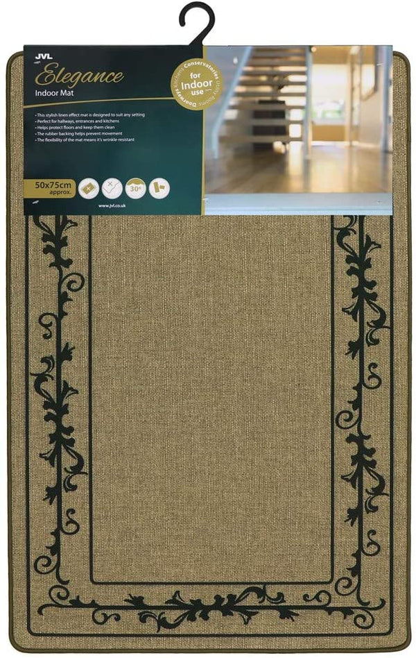JVL Elegance Range Border Indoor Mat