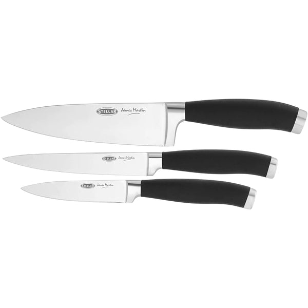 Stellar James Martin 3 Piece Knife Set