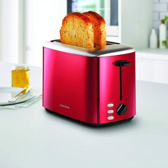 Morphy Richards Equip 2 Slice Toaster - Red