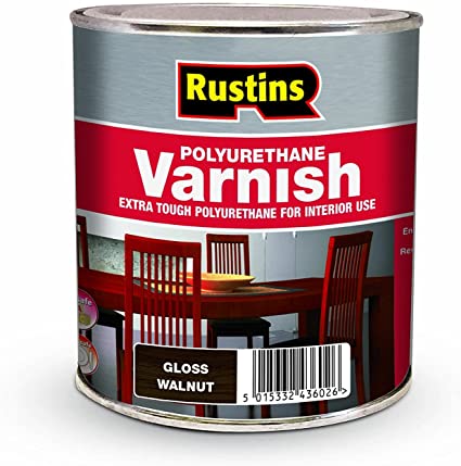 Rustins Polyurethane Varnish - Gloss Walnut