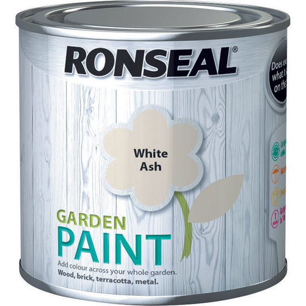 Ronseal Garden Paint 250ml White Ash