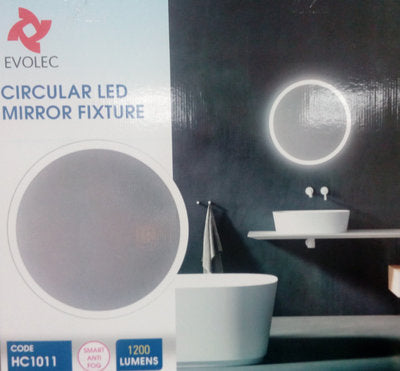 CIRCULAR LED DIMMABLE MIRROR