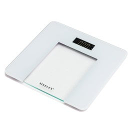 Steelex White Bathroom Scales Electronic