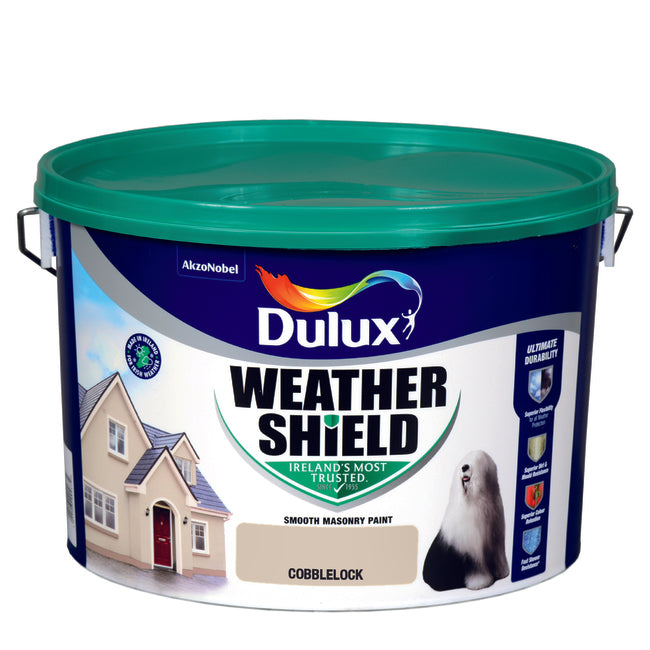 Dulux Weathershield Cobblelock 10L